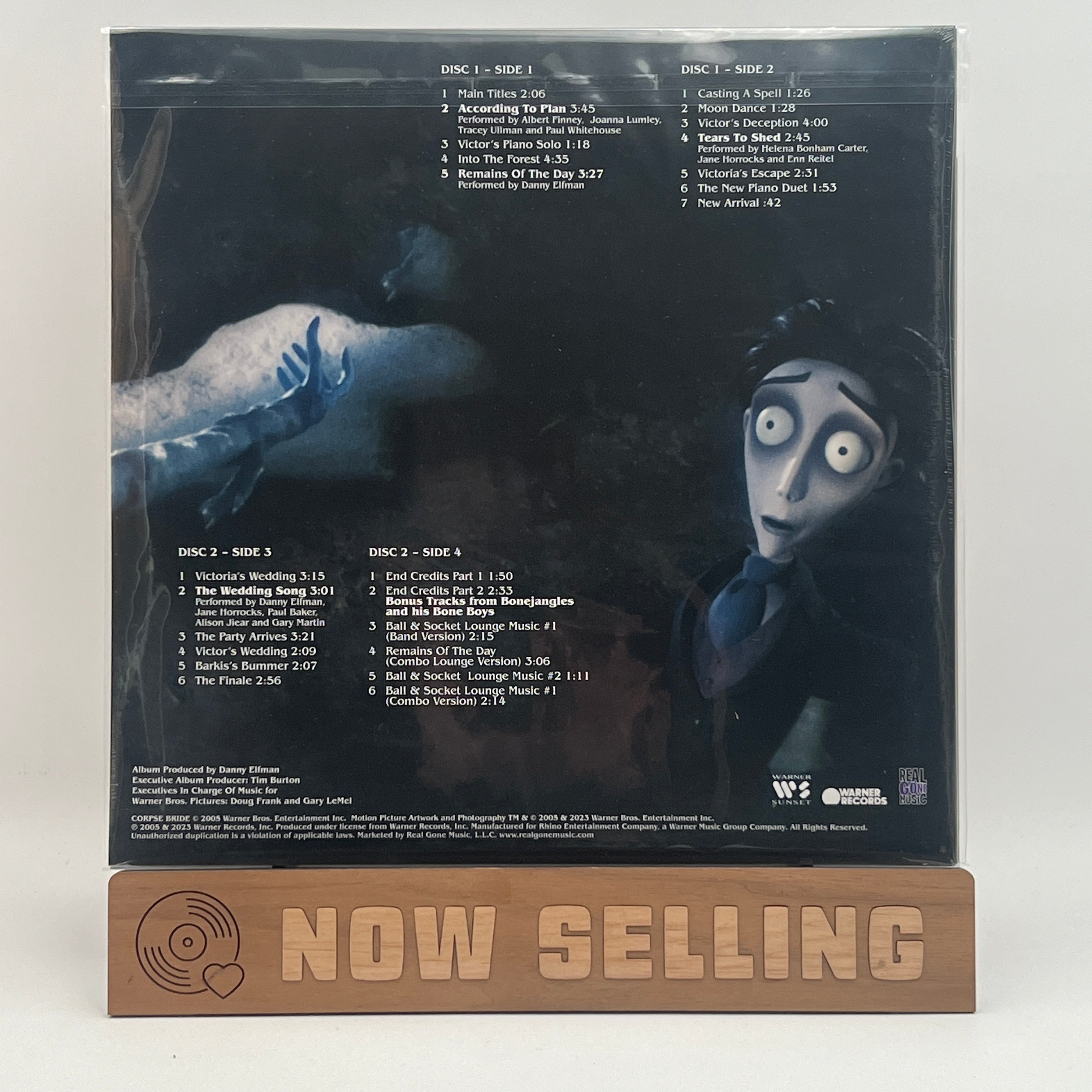 Danny Elfman Tim Burton s Corpse Bride Soundtrack Vinyl LP SEALED Moonlit