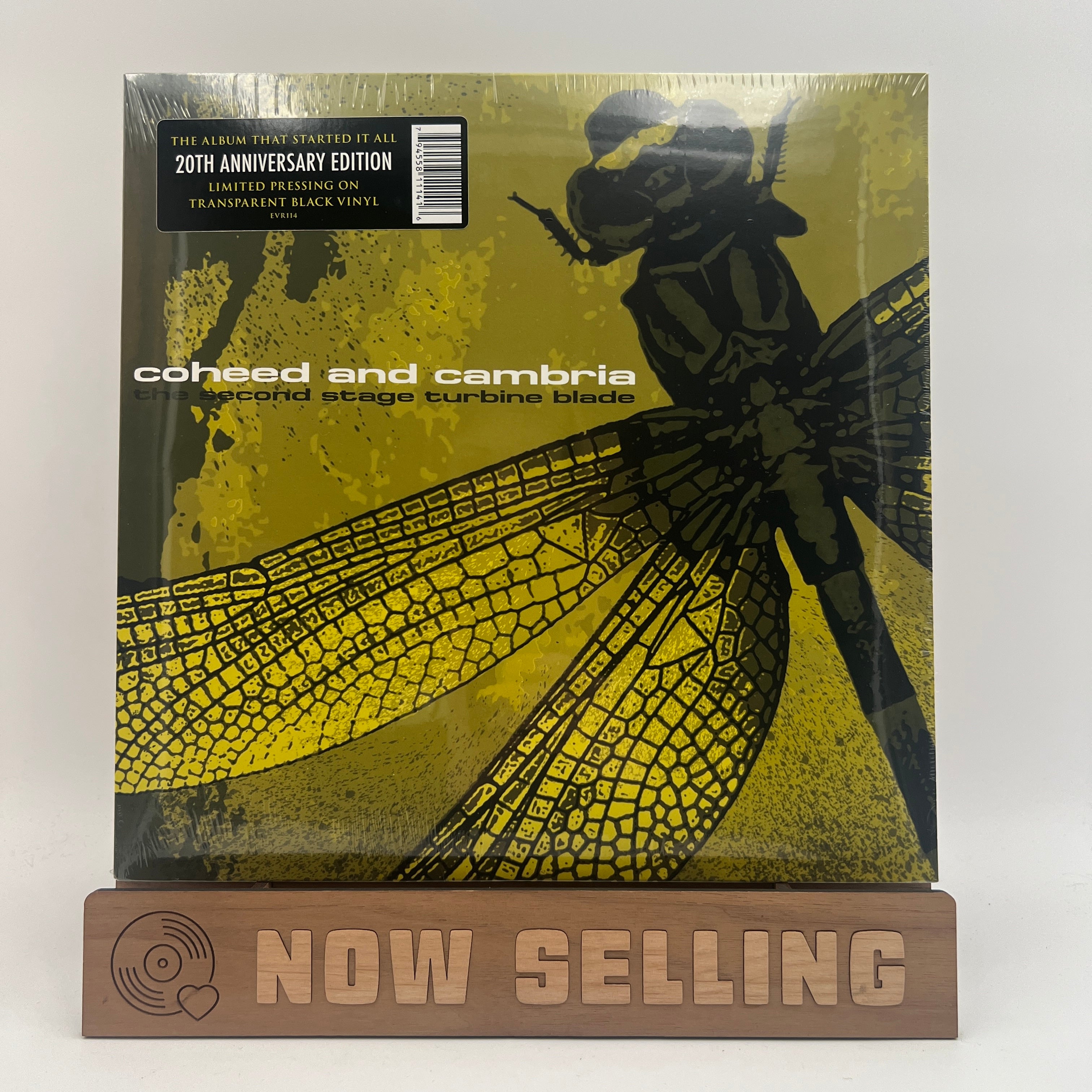 Coheed And Cambria - The Second Stage Turbine Blade Vinyl LP Transparent  Black SEALED