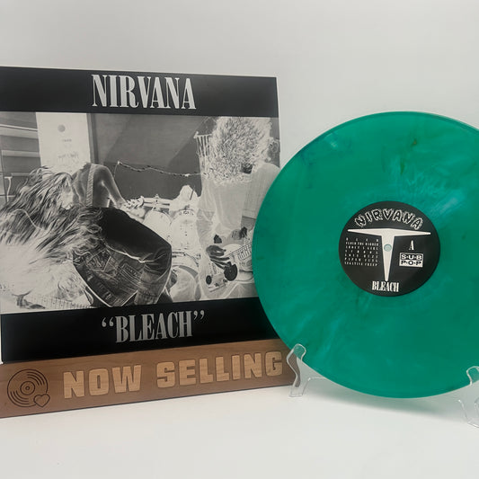 Nirvana - Bleach Vinyl LP Reissue Green Blue Marbled Zia Exclusive /500