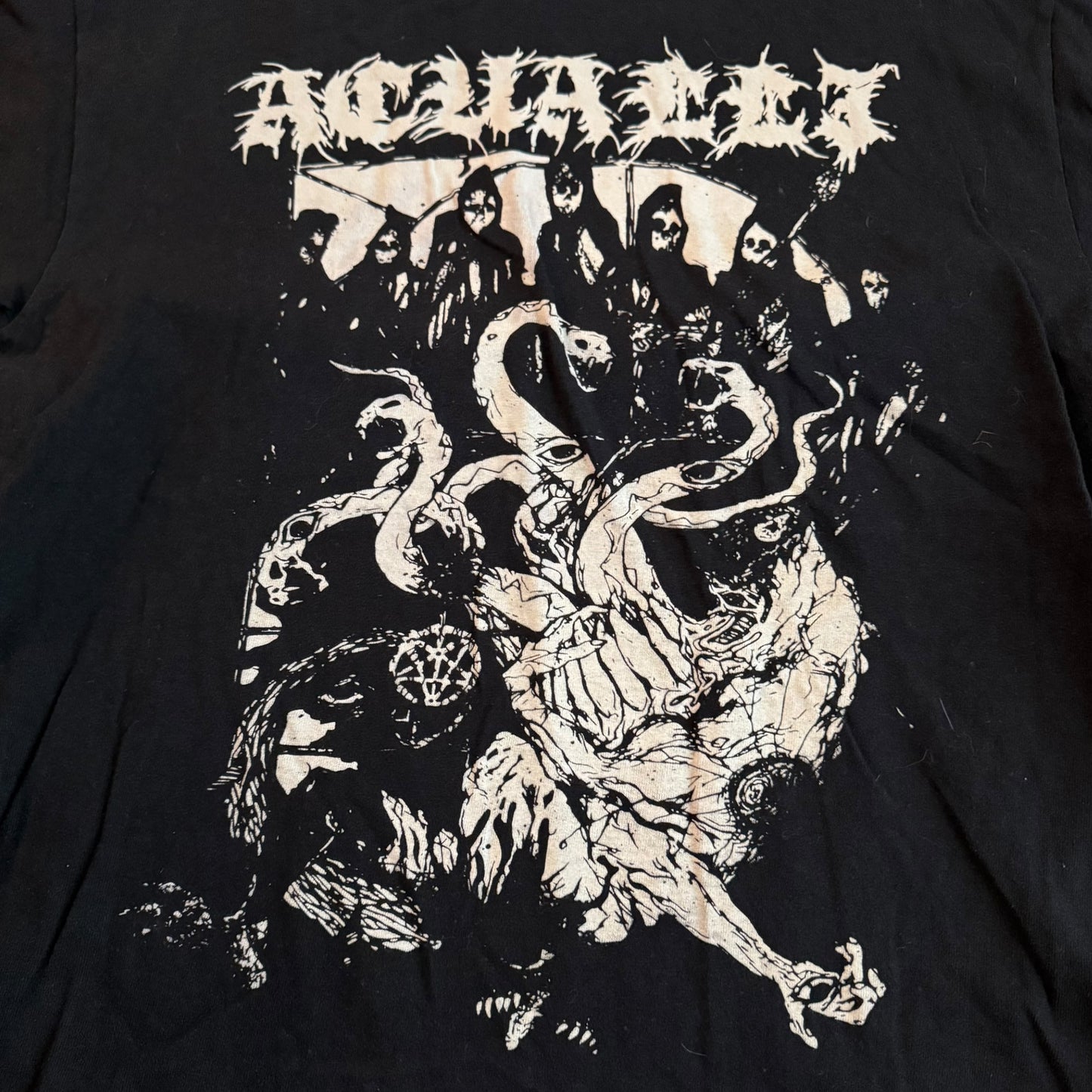 Acualli Band Pact Of Possession T-Shirt Size M