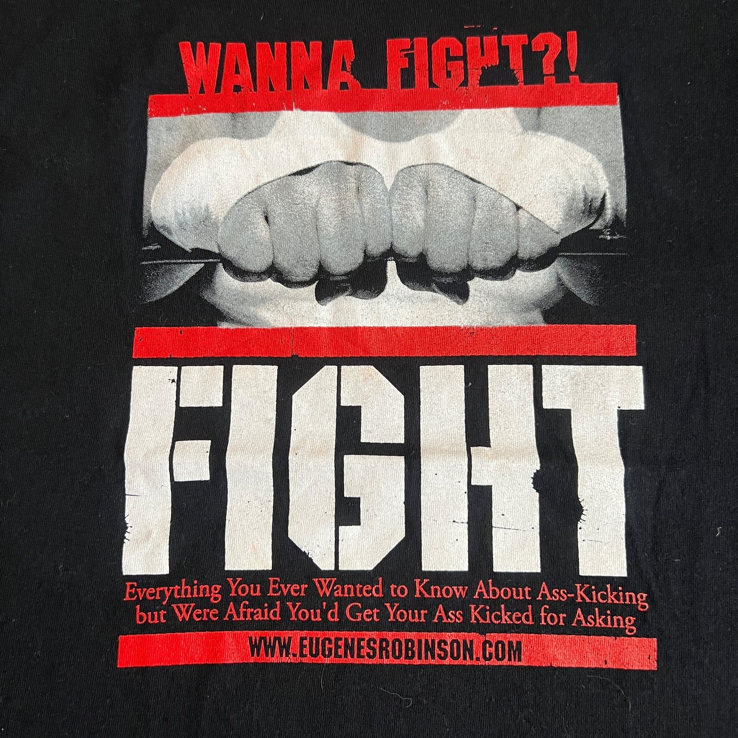 Eugene Robinson - Fight Book T-Shirt Size M Oxbow Hydra Head