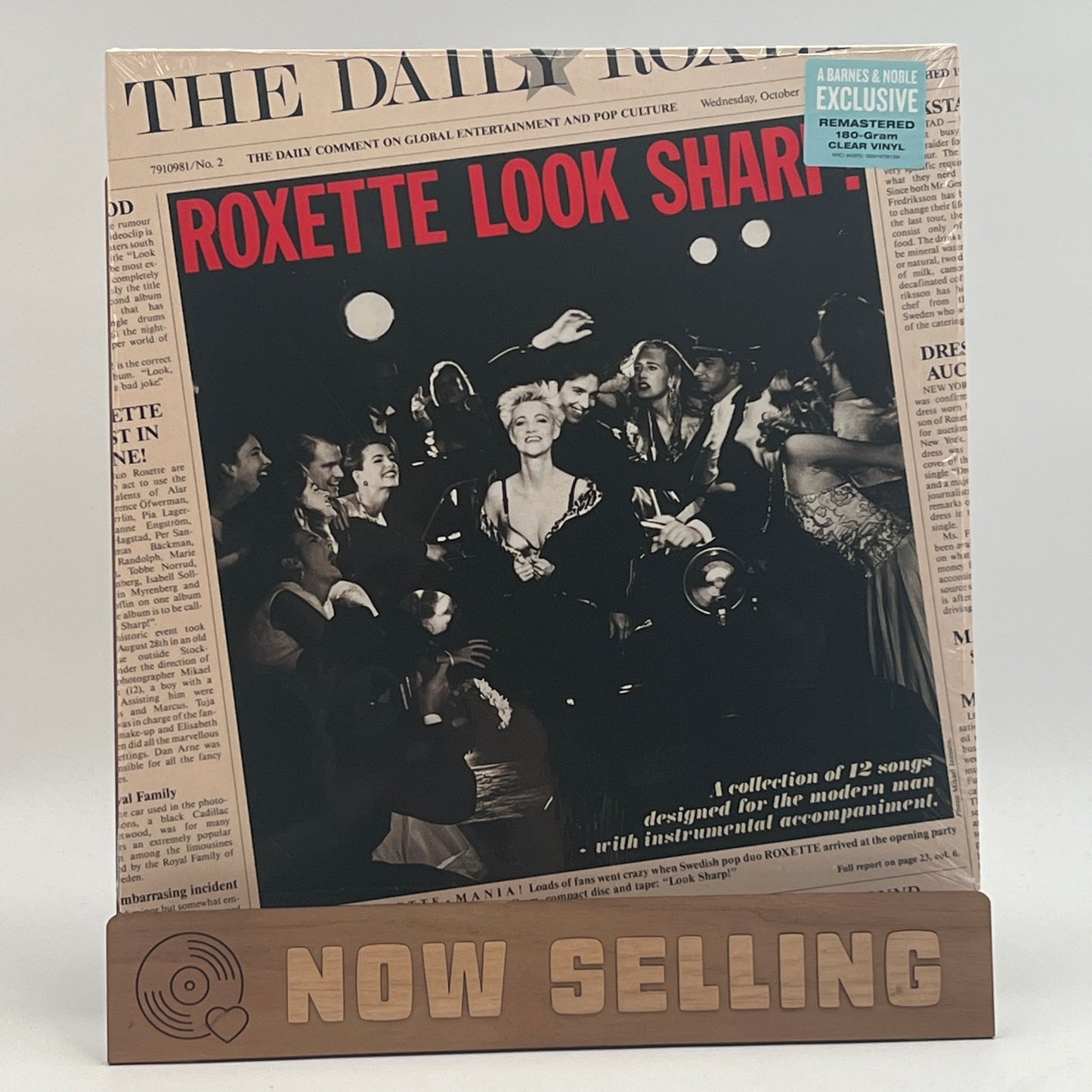 Roxette - Look Sharp! Limited Edition Vinyl LP Barnes & Noble Vinyl Devotion