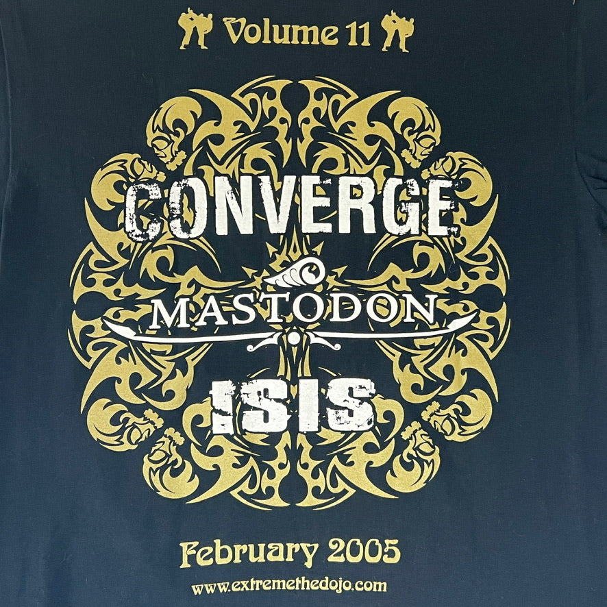 Converge Mastodon Isis the Band Extreme the Dojo Vol 11 T-Shirt Size M