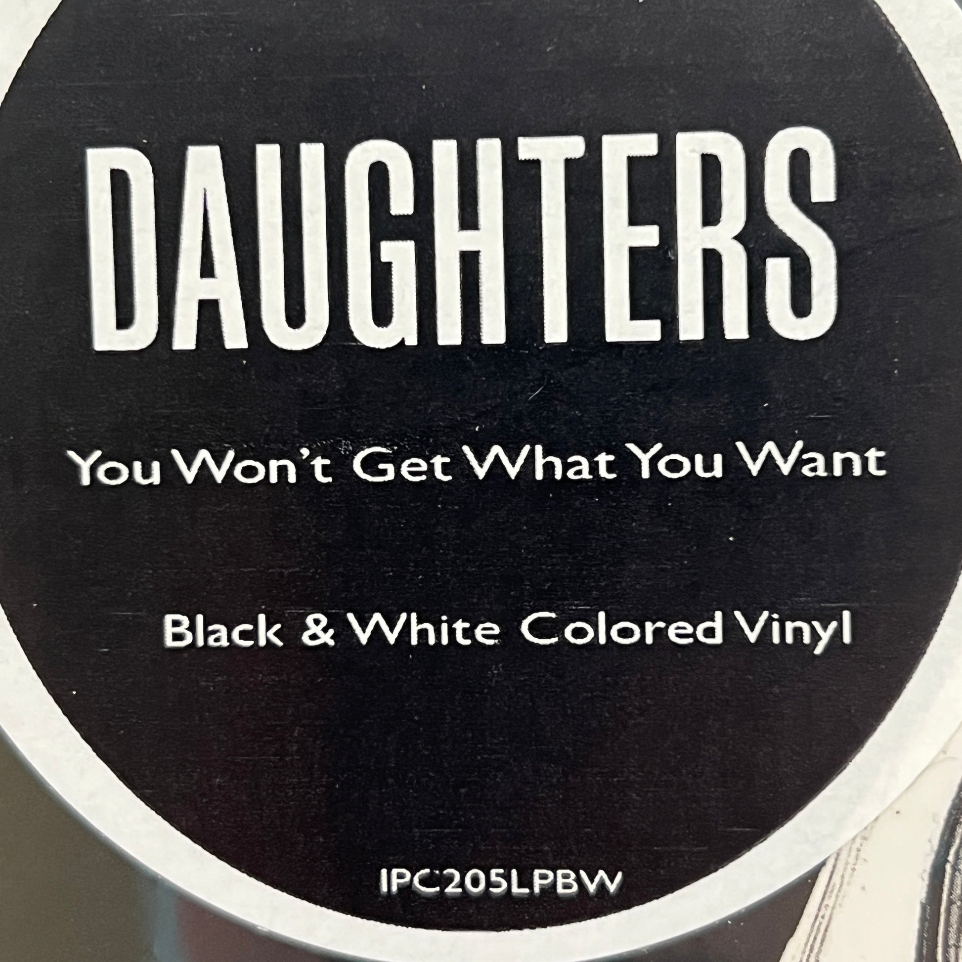 Daughters - You Won't Get You Want Vinyl LP Black / S – Vinyl Devotion